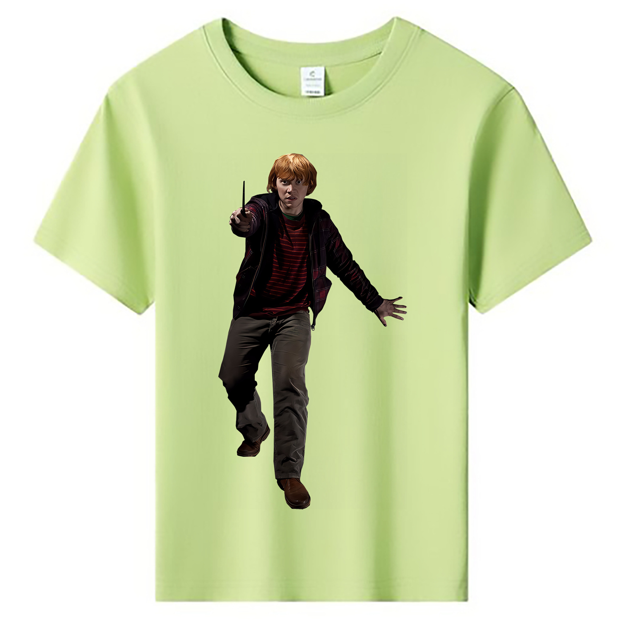 （画像用） Harry Potter ハリー・ポッターシリーズ 綿100％キッズTシャツ（フロントプリント）